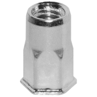 NITONAKRĘTKA Z KOŁNIERZEM STOŻKOWYM SZEŚCIOKĄTNA AN329 M8