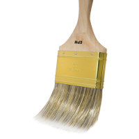 PĘDZEL ANGIELSKI PŁASKI WOOD 76MM - 3'