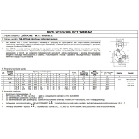 HAK Z ZABEZPIECZENIEM OBROTOWY 750KG GM-HO