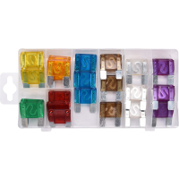 ZESTAW 24 BEZPIECZNIKÓW PŁYTKOWYCH MAXI