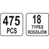 KOMPLET SPINEK SAMOCHODOWYCH MAZDA 475SZT