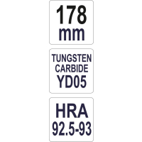 NÓŻ OLEJOWY DO CIĘCIA SZKŁA 178MM