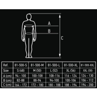 BLUZA POLAROWA CZARNA XL/56