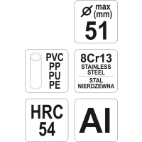 OBCINAK DO RUR PCV FI MAX 51 MM