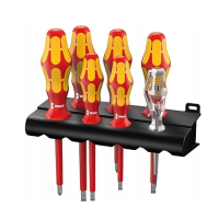 ZESTAW WKRĘTAKÓW KRAFTFORM SERIA 100+PRÓBNIK NAPIĘCIA+WIESZ.