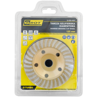 TARCZA SZLIFIERSKA DIAMENTOWA G-TURBO 125MM