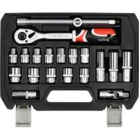 ZESTAW KLUCZY NASADOWYCH 1/2'' 20-CZĘŚCIOWY
