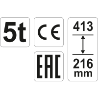 PODNOŚNIK HYDRAULICZNY SŁUPKOWY 5T