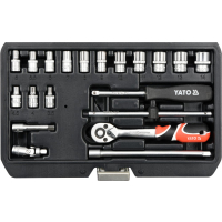 ZESTAW NARZĘDZIOWY 1/4'' 20 CZĘŚCI XS