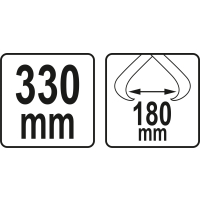 KLESZCZE DO PRZENOSZENIA DREWNA 330 MM