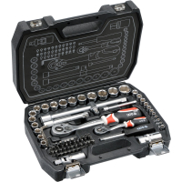 ZESTAW NARZĘDZIOWY 1/2'' 1/4' 72 CZĘŚCI M