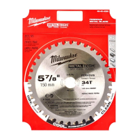 PIŁA TARCZOWA DO METALU 150*20/34 DO M18FMCS