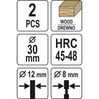 FLEKOWNIK-SĘKOWNIK DO DREWNA 30MM