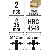 FLEKOWNIK-SĘKOWNIK DO DREWNA 35MM