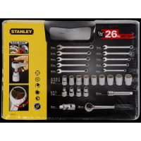 ZESTAW NARZĘDZIOWY 1/2'' 26 SZTUK