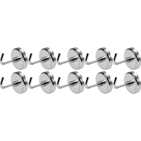 ZESTAW HACZYKÓW MAGNETYCZNYCH 10SZT.