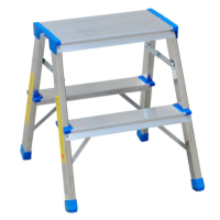 DRABINA, STOŁEK ROZKŁADANY 45CM 1 STOPIEŃ + PODEST