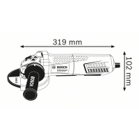 SZLIFIERKA KĄTOWA 150MM GWS 15-150 CIP 1500W