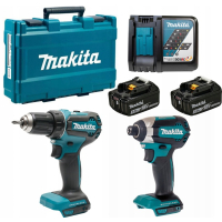 ZESTAW COMBO LI-LON 18V DTD153+DDF485 2*3.0AH