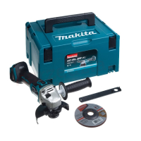 SZLIFIERKA KĄTOWA AKUMULATOROWA MAKITA DGA506ZJ 125mm