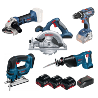 Zestaw elektronarzędzi Bosch 0615990K6N 18V