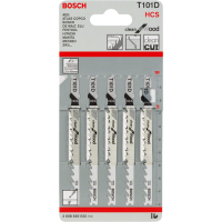 Brzeszczot do wyrzynarki do drewna T101D 5szt. Bosch 2608630032