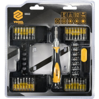 ZESTAW KOŃCÓWEK ŚRUBOKRĘTOWYCH 37SZT. Z UCHWYTEM