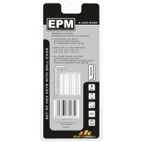 KOMPLET KLUCZY IMBUSOWY ''HEX'' TYP L 9SZT Z KULKĄ ŚREDNIE