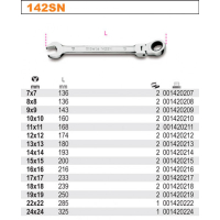 KLUCZ PŁ.-OCZK. DWUKIERUNKOWY MECHANIZM ZAPADKOWY+PRZEG.13MM