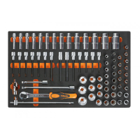 ZESTAW NARZĘDZI 75SZT W MIĘKKIM WKŁ.PROFILOWANYM