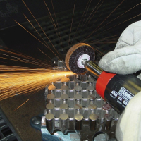 ZESTAW ŚCIERNIC TRZPIENIOWYCH LUKAS DO STALI NIERDZEWNEJ