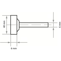 ŚCIERNICA TRZPIENIOWA ZY2 4006.06 NK 24 N BA.