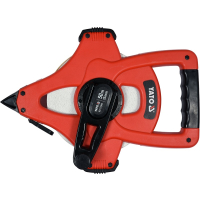 MIARA STALOWA GEODEZYJNA 50M Z WŁÓKNA SZKLANEGO