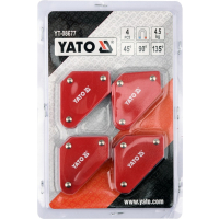 ZESTAW SPAWALNICZYCH KĄTOWNIKÓW MAGNETYCZNYCH MINI 4 SZT.