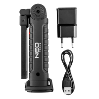 LAMPA WARSZTATOWA AKUMULATOROWA 200 LM COB + LATARKA