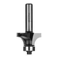 FREZ TRZPIENIOWY CNC PREMIUM ZAOKRĄGLAJĄCY 25.4*11*8