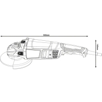 SZLIFIERKA KĄTOWA 230MM GWS 2200W