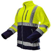 BLUZA POLAROWA OSTRZEGAWCZA ŻÓŁTA M