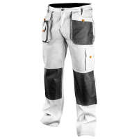 SPODNIE ROBOCZE BIAŁE M/50