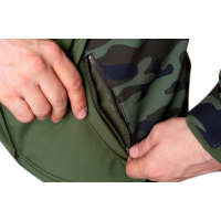 KURTKA SOFTSHELL CAMO M