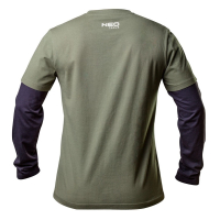 KOSZULKA Z DŁUGIM RĘKAWEM CAMO OLIVE, ROZM.M