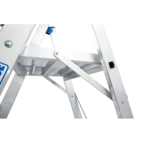 DRABINA JEZDNA STABILO 10 STOPNI Z PLATFORMĄ