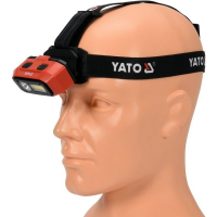 LATARKA CZOŁOWA 800LM AKUMULATOROWA, CZUJNIK RUCHU