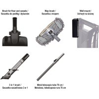 ODKURZACZ PIONOWY 800W 1L.