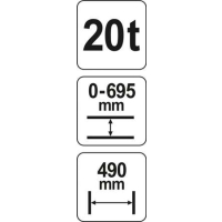 PRASA HYDRAULICZNA 20T