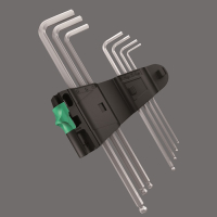 ZESTAW KLUCZY IMBUSOWYCH TRZPIENIOWYCH Z KULKĄ HEX PLUS