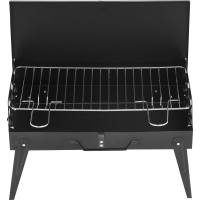 GRILL WĘGLOWY SKŁADANY 42*221CM, WALIZKA