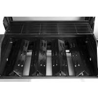 GRILL GAZOWY 4+1 STAL NIERDZEWNA 16,5KW