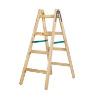 DRABINA DREWNIANA BRAKET STANDARD 2X4 SZCZEBLE 124CM