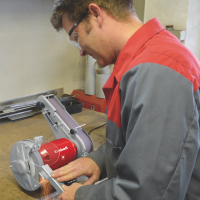 SZLIFIERKA STOŁOWA TAŚMOWA TH-US 240